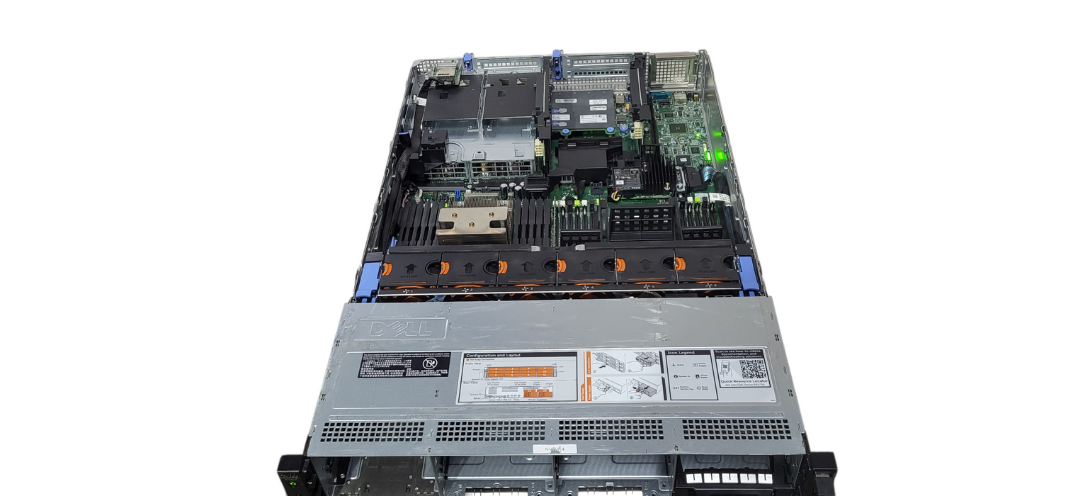 Dell PowerEdge R730xd - 1x Xeon E5-2620 v3 CPU | 8GB DDR4 | H730Mini 2x 1100w