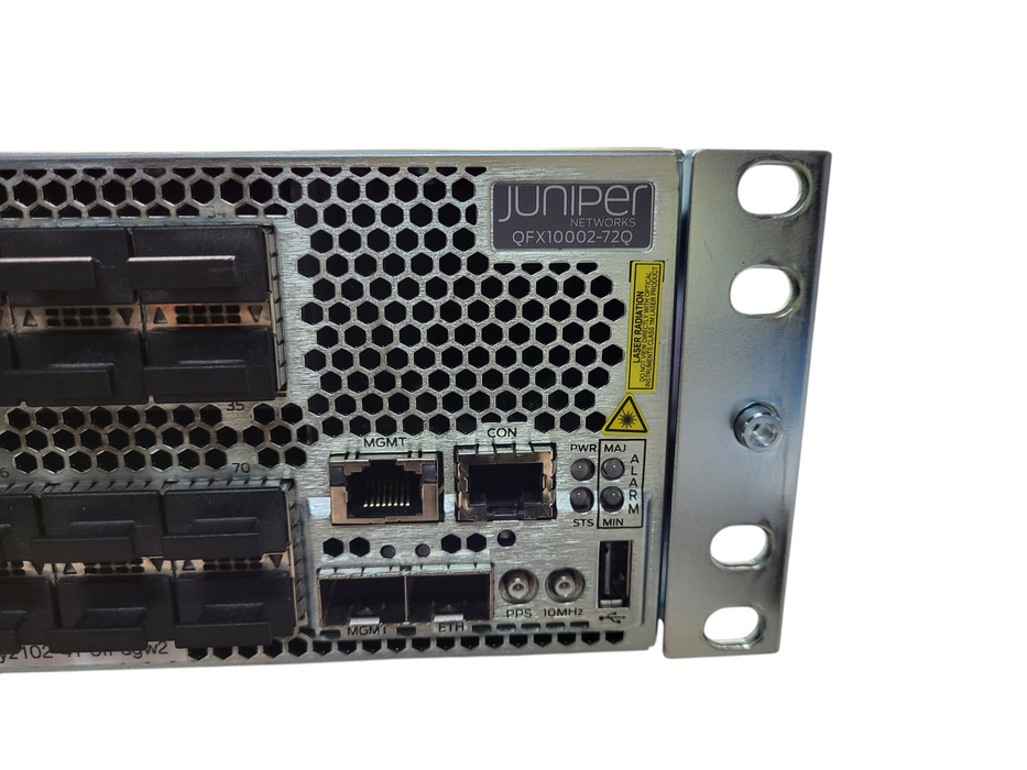 Juniper QFX10002-72Q 72x 40G QSFP+ 24x 100G QSFP28 Front to Back 4X JPSU-16