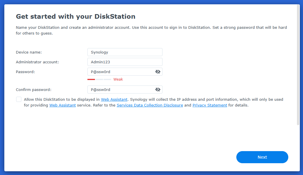 Synology DS1515+ 5-Bay NAS Disk Station 3x 2TB HDDs