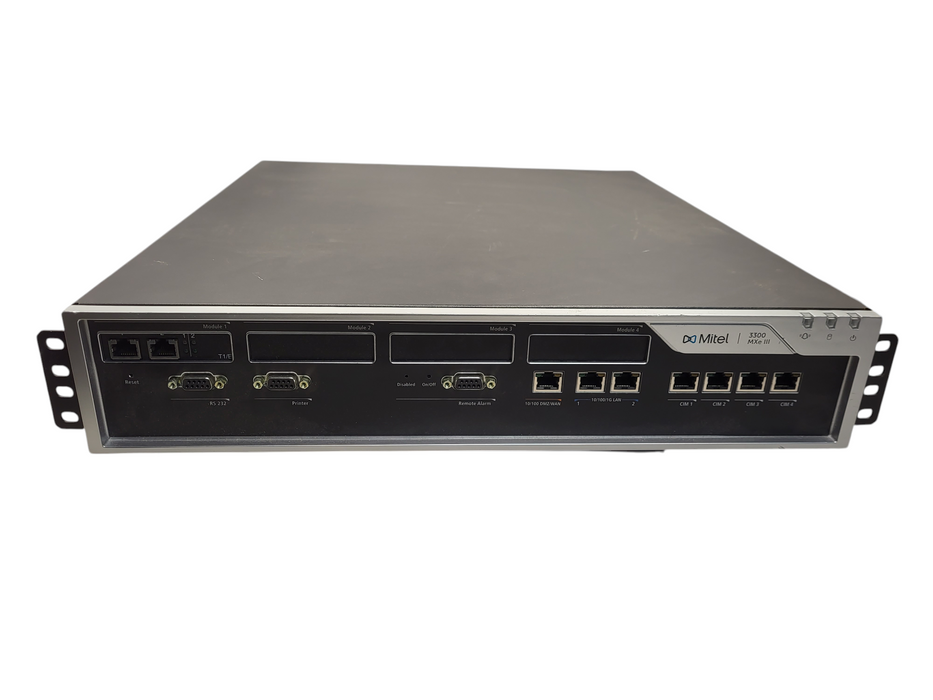 Genuine Mitel 3300 MXE III 50006731 Business Phone Controller Single PSU No HDD