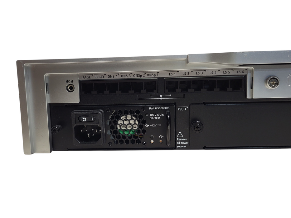 Genuine Mitel 3300 MXE III 50006731 Business Phone Controller Single PSU No HDD