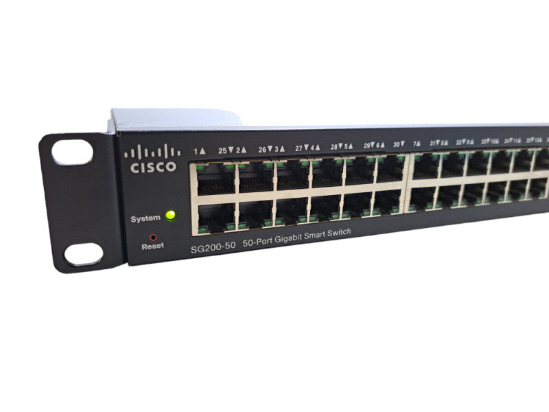 Cisco SG200-50 | 50-Port Gigabit Smart Switch | 2x SFP