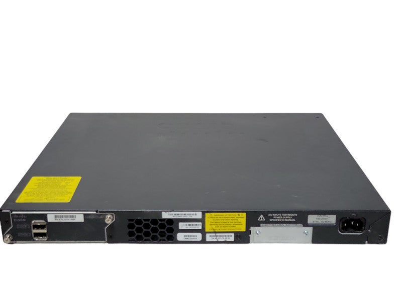 Cisco WS-C2960X-24PS-L 24-Port 4x SFP PoE Gig Managed Switch w/ C2960-Stack Q_