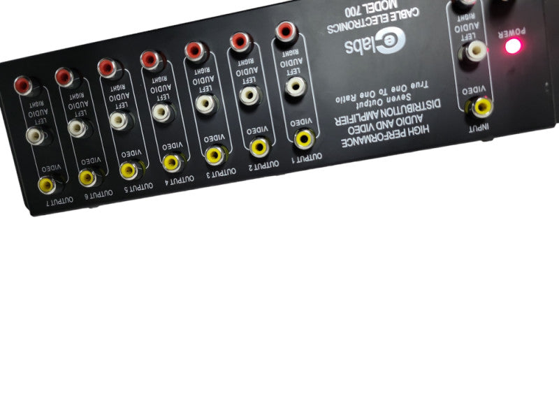 Cable electronics 700 HighPerformance Audio Video Distribution amplifier READ _