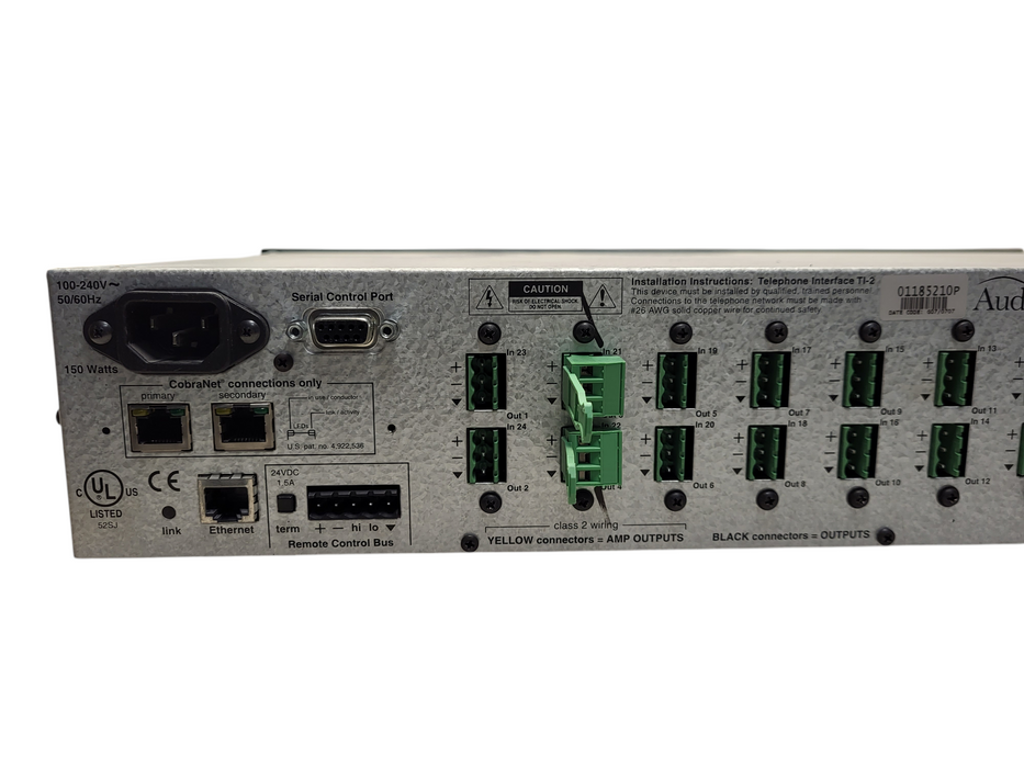 Biamp Systems Audia Flex TI-2 Digital Audio Processor