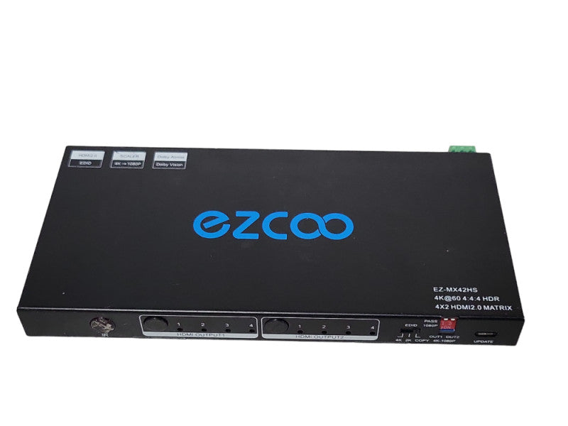 ezcoo EZ-MX42HS 4 x 2 HDMI 2.0 MATRIx 4K@60 4:4:4 HDR _