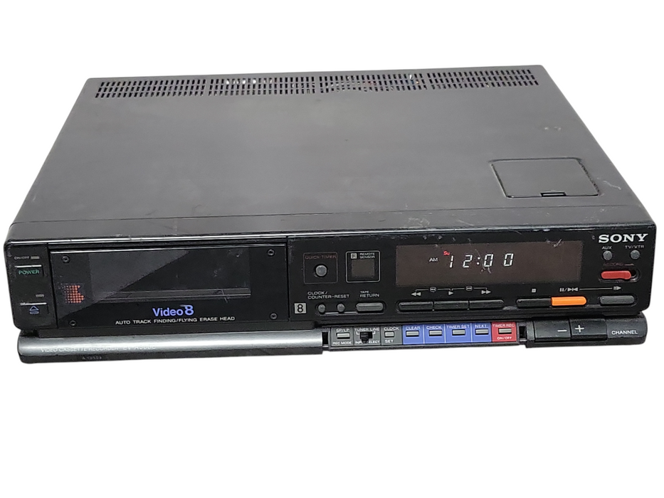 Sony Video 8 Cassette Recorder EV-A300U Powers On, READ