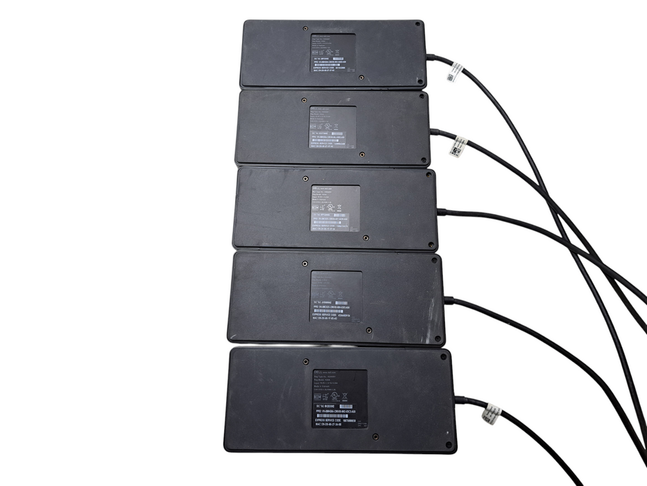 Lot of 5x Dell K20A001 USB-C HDMI DisplayPort Docking Station