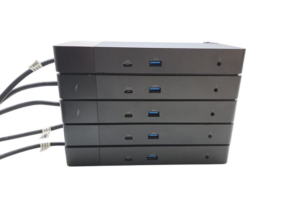 Lot of 5x Dell K20A001 USB-C HDMI DisplayPort Docking Station