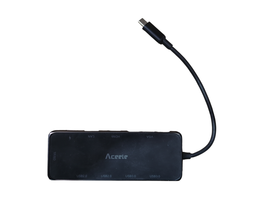Aceele 10-in-1 USB C Multiport Adapter (Model AC-T17-US)