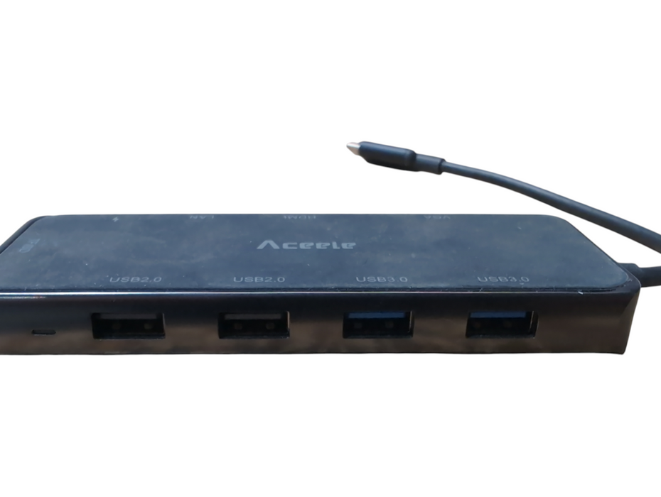 Aceele 10-in-1 USB C Multiport Adapter (Model AC-T17-US)