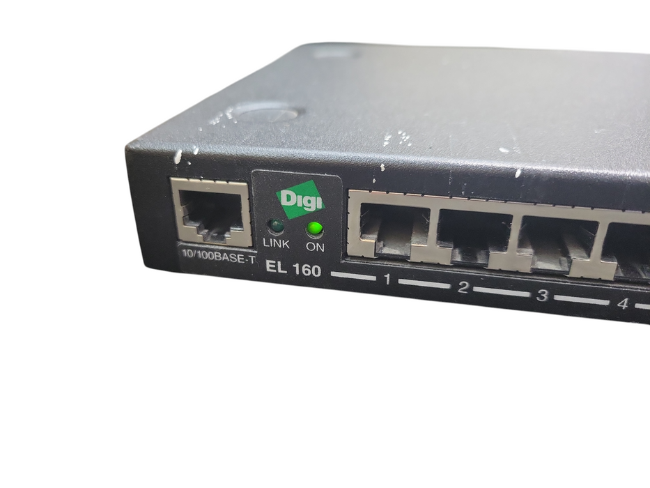 Digi Etherlite 160 EL-160 16 Port RJ-45 10/100 50000986-01