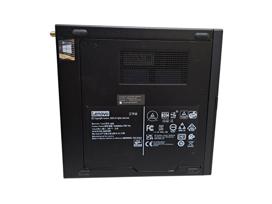 Lenovo ThinkStation P340 Tiny | Core i5-10500 @3.10GHz, 16GB DDR4, 256GB NVMe