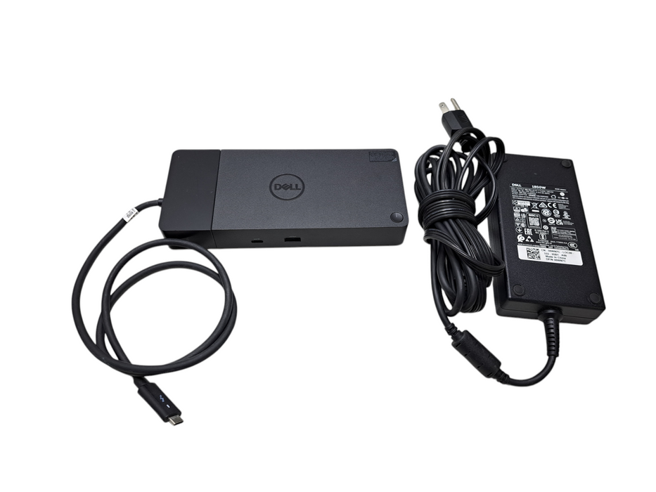 Dell WD19TBS Thunderbolt 3 USB-C Docking Station K20A Dual 4K HDMI DP w/ 180W AC