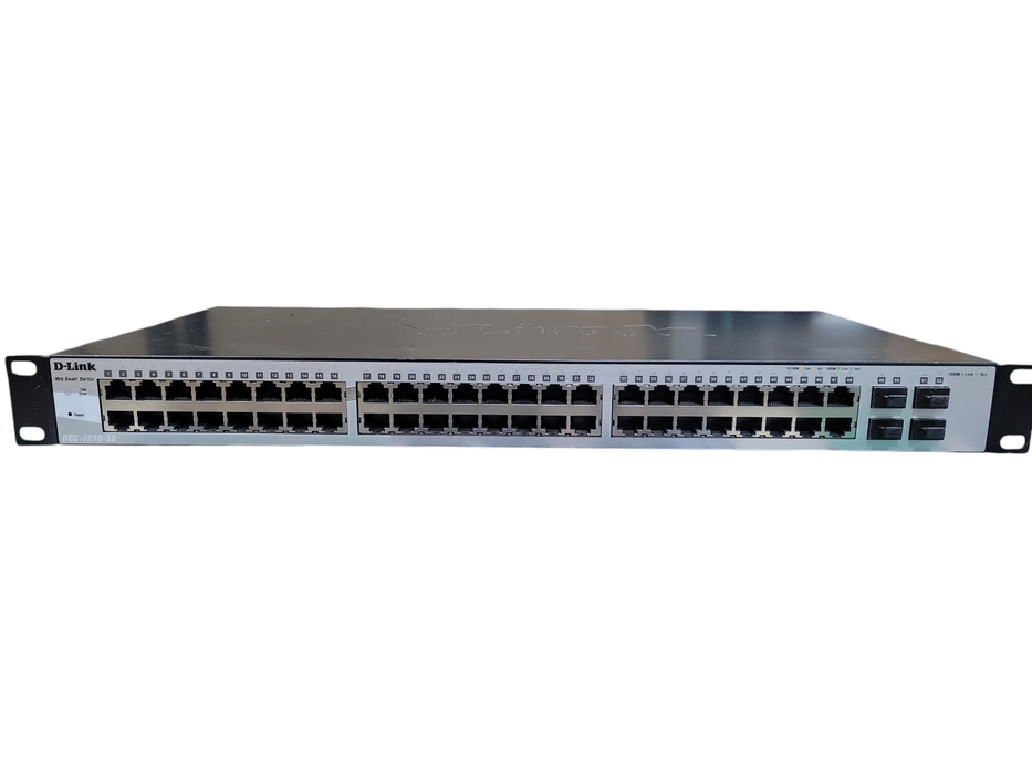 D-Link Web Smart Switch DGS-1210-52 52-Port Gigabit Smart Managed Switch