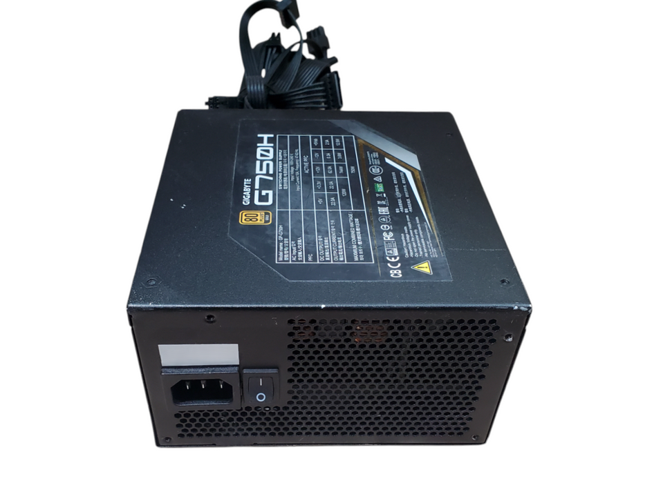 Gigabyte G750H 750w 80+ Gold Desktop Power Supply