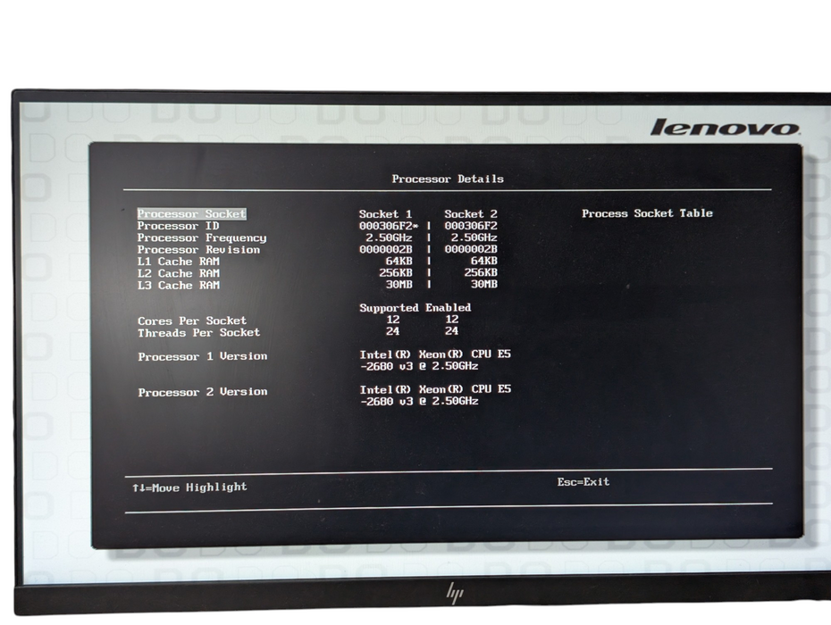 Lenovo System x 3650 M5 2x Intel Xeon E5-2680 v3 32GB RAM