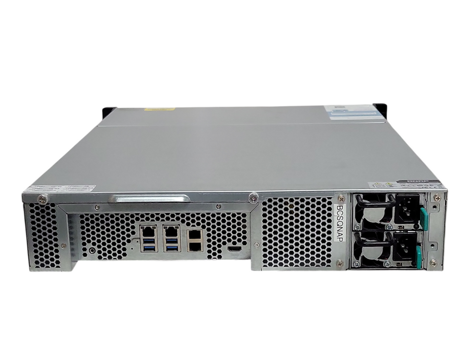 QNAP TS-853U-RP, Celeron J1900 2.0GHz 4GB RAM, 7x 3TB HDDs, 2x PSU