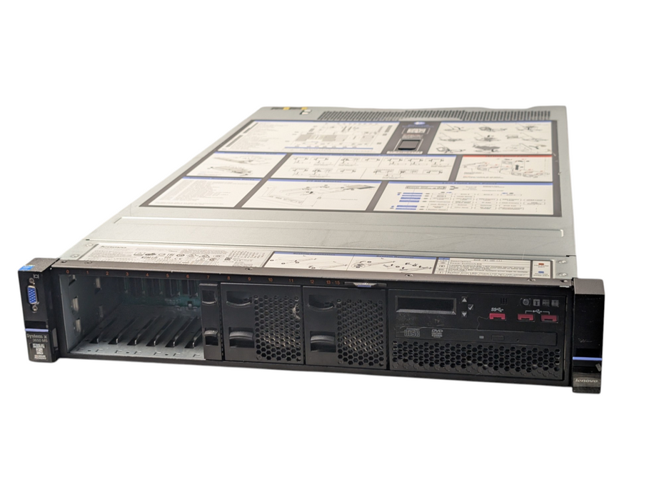 Lenovo System x 3650 M5 1x Intel Xeon E5-2680 v3 32GB RAM