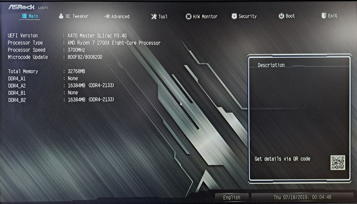 ASRock X470 Master SLI/ac Motherboard w/ Ryzen 7 2700X CPU, No RAM *READ*