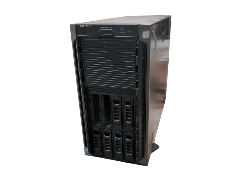 Dell PE T340, Xeon E-2124 3.30GHz, 16GB DDR4, PERC H330, NO HDD, 2x 495W PSU