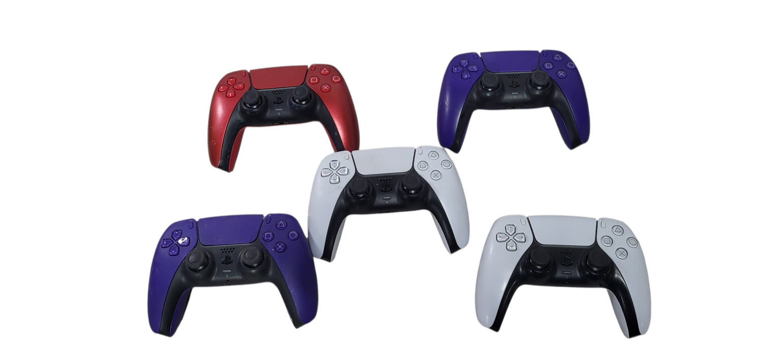 lot of 5x Sony PlayStation 5 PS5 DualSense Wireless Controllers CFI-ZCT1W | READ