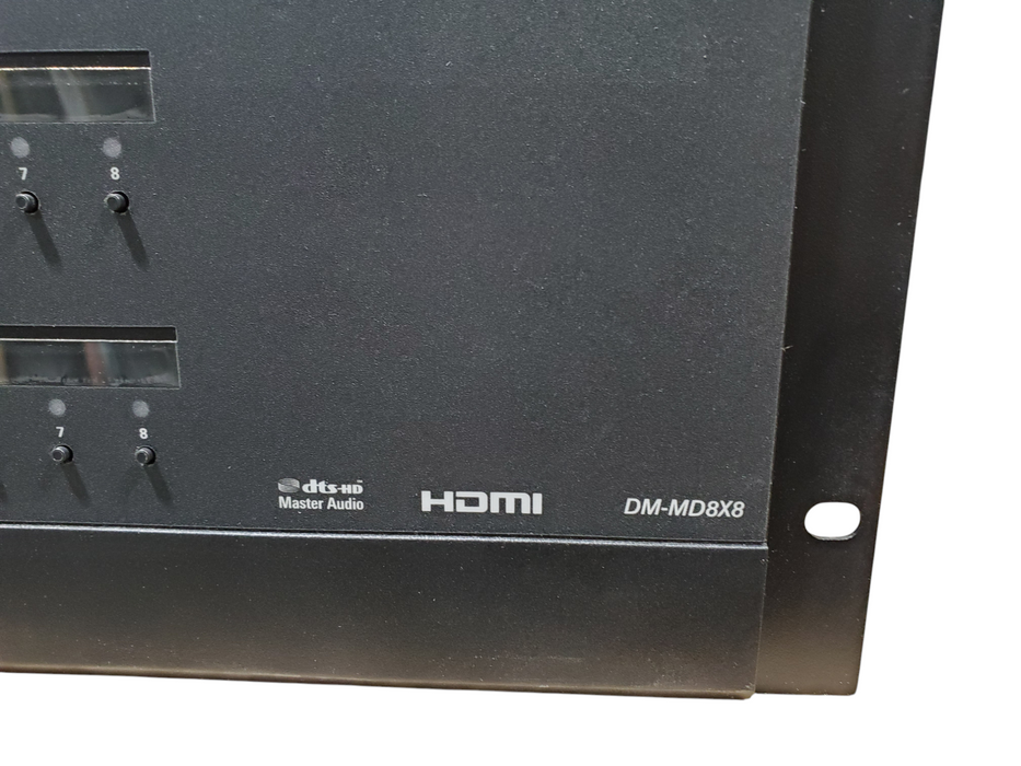 Crestron DM-MD8X8 Digital Media Matrix Switcher w/ Cards *READ*