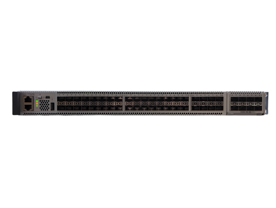 Cisco C9500-40X-A 40-Port 10Gig Network Switch w/ C9500-NM-8X Module, 2x PSU