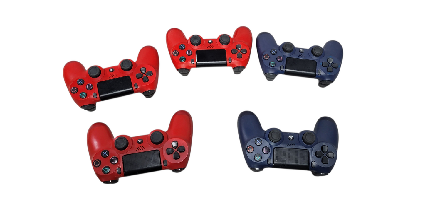 Lot of 5x Sony PlayStation 4 DualShock Wireless Controllers CUH - ZCT2E