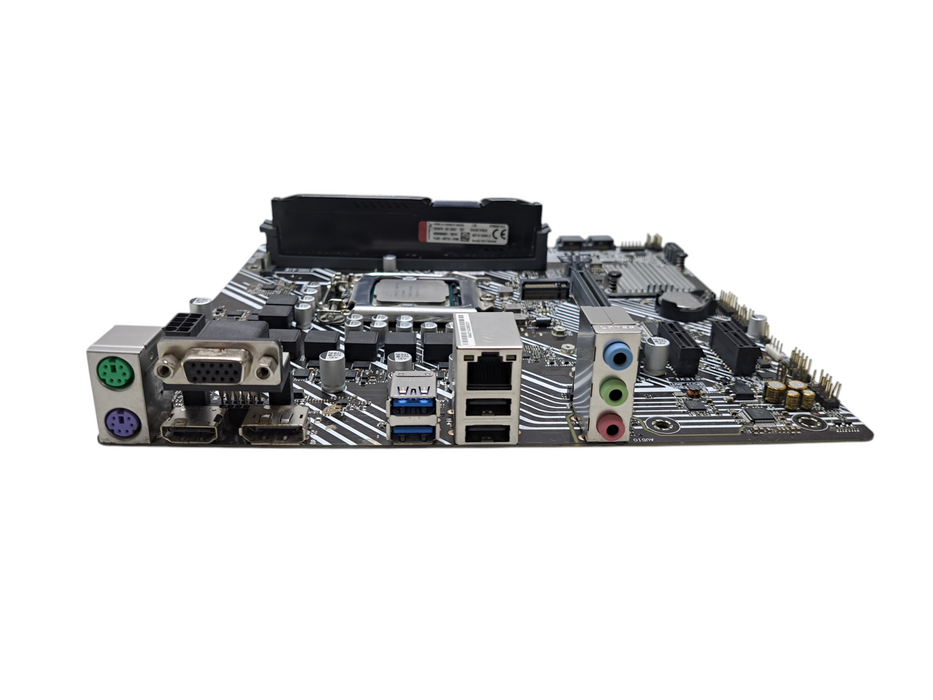 ASUS Prime H510M-E Micro-ATX Motherboard + Intel Core i5-10400, 8GB DDR4, No I/O
