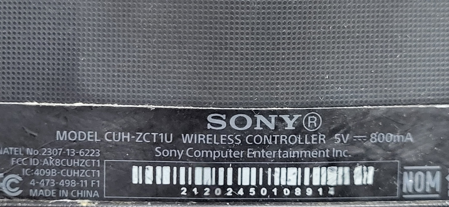 Sony PlayStation 4 PS4 Controller Wireless CUH-ZCT1E Black DualShock