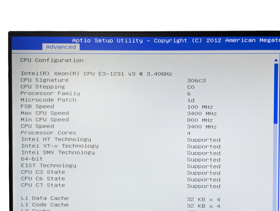 Supermicro CSE-836 X10SLL-F Intel Xeon E3-1231 v3 32GB RAM