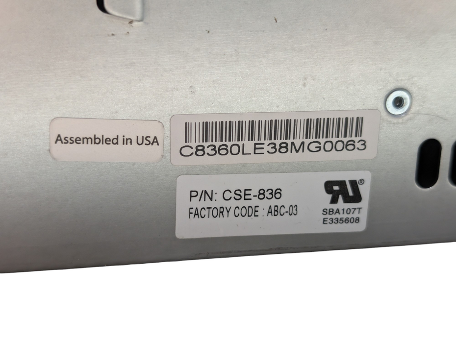 Supermicro CSE-836 X10SLL-F Intel Xeon E3-1231 v3 32GB RAM
