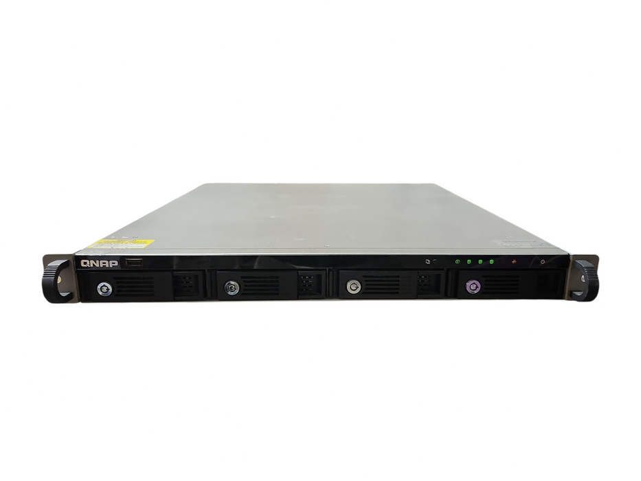 QNAP TS-410U 4-Bay Rackmount NAS w/ 3x 2TB HDDs & 4x Caddies