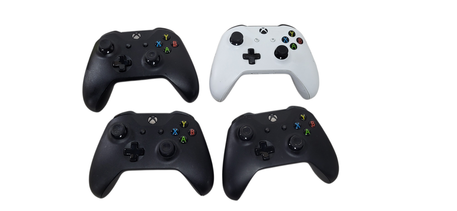Lot of 4x Microsoft Xbox One Bluetooth Wireless Controller 1708
