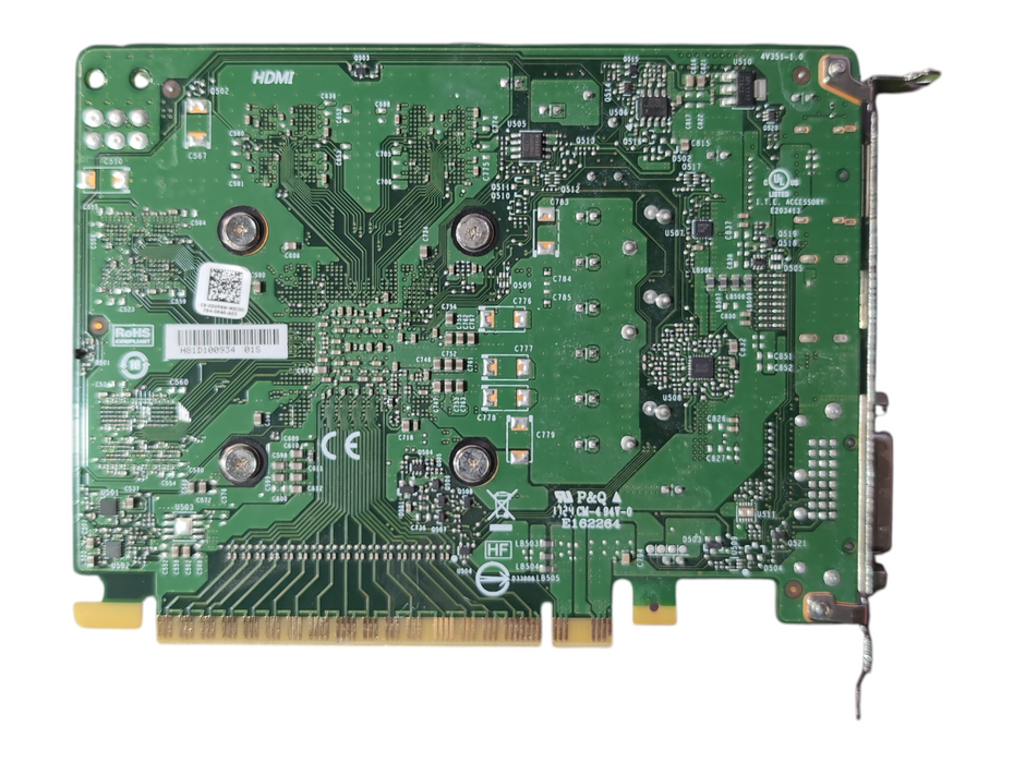 Nvidia GeForce GTX 1050TI 4GB (Dell version MS-V351) HDMI, DVI, DisplayPort