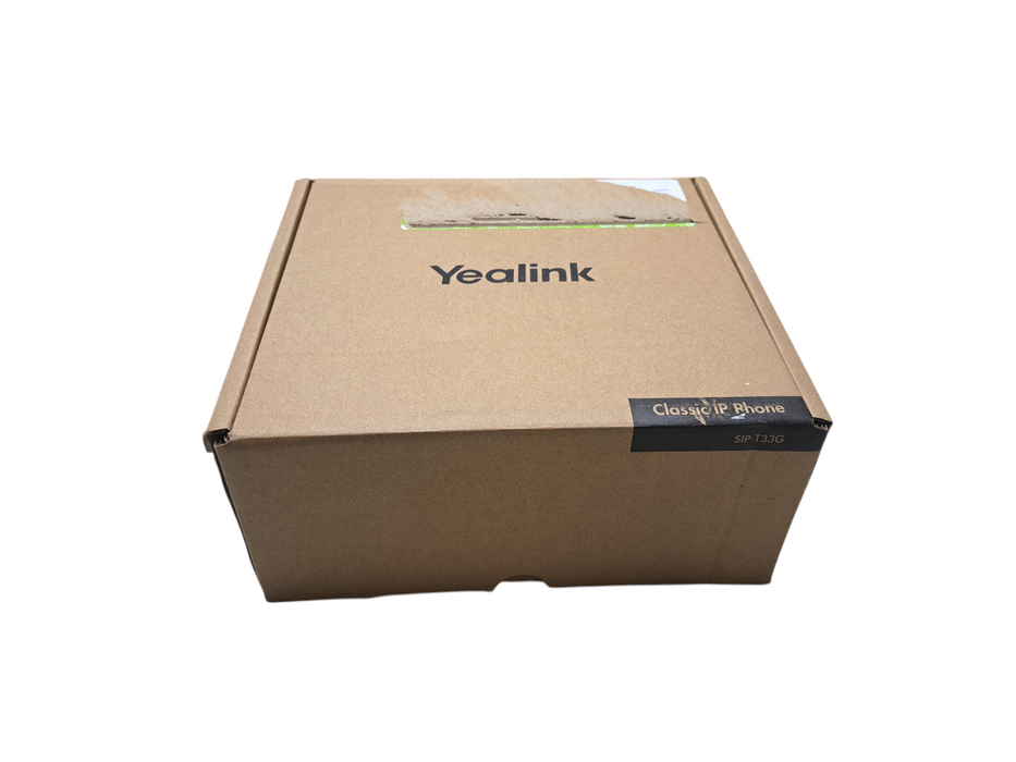 Yealink SIP-T33G IP Phone Gigabit 4-Line VoIP (Open Box) 1301046
