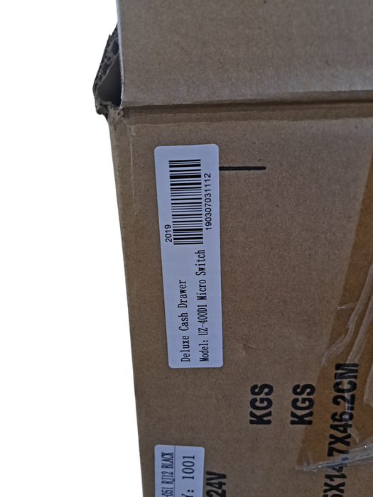 Unytouch UZ-HS400D1 Deluxe RJ-11 Cash Drawer w/ 2x Keys