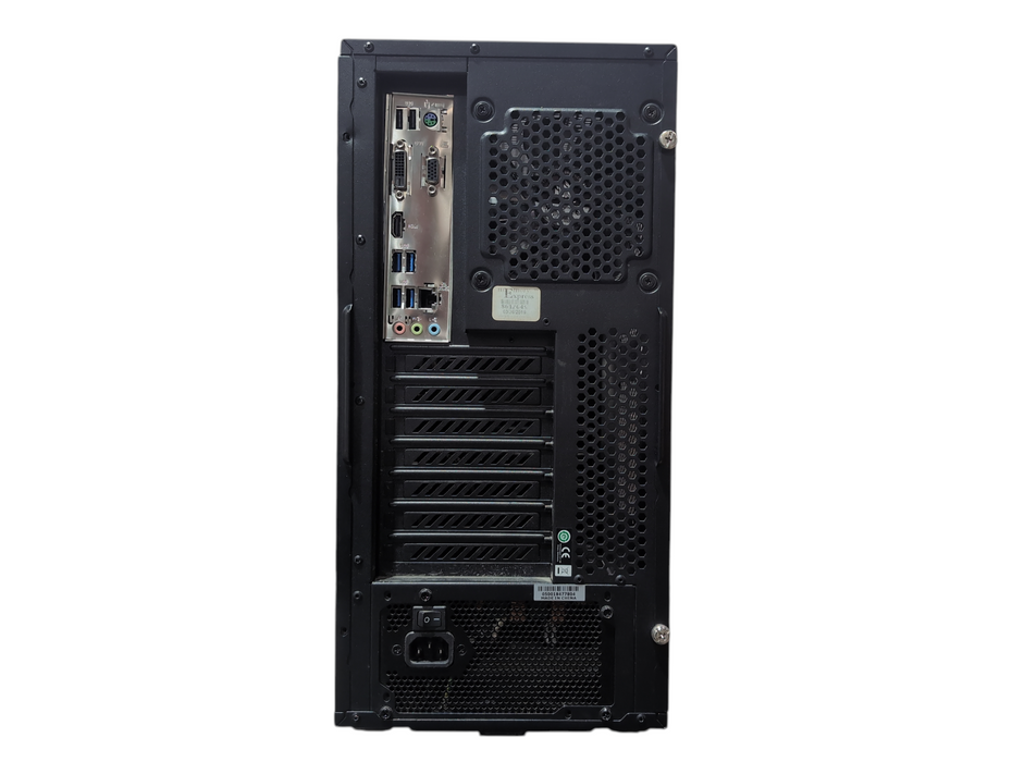 Custom PC, msi B450M PRO-M2, Ryzen 5 2400G, 16GB DDR4, 256GB NVMe