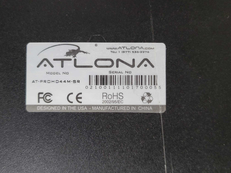 Atlona AT-PROHD44M-SR 4x4 Professional Matrix Switch _