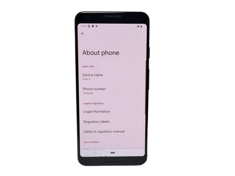 Google Pixel 3 64GB READ Q$