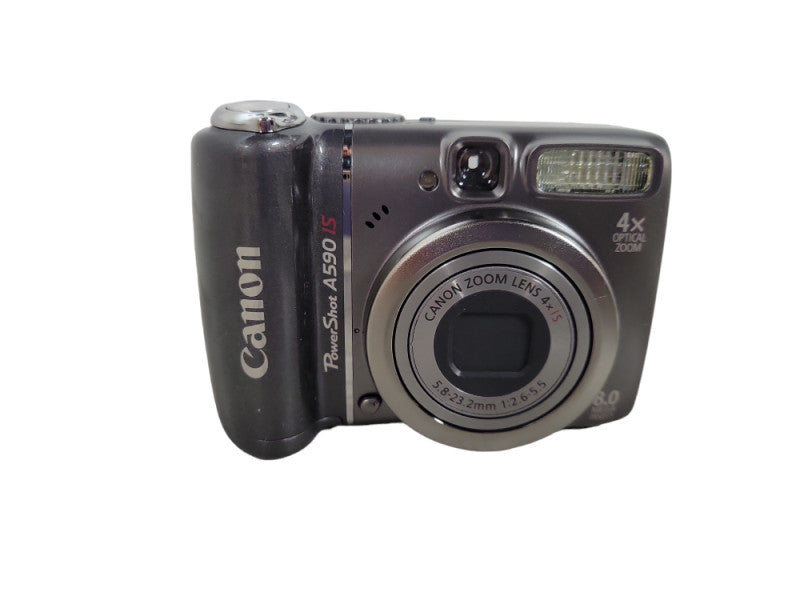 Canon PowerShot A590 IS 8.0MP Compact Digital Camera Silver !