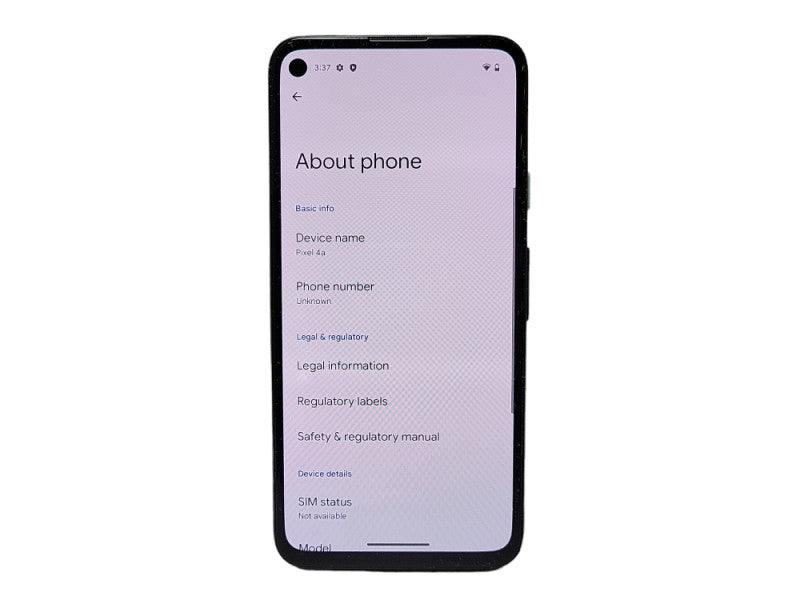 Google Pixel 4a 128GB READ $