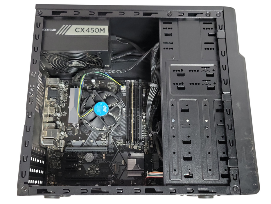 Custom/Asus Tower PC, core I5-9400 2.90GHz, 8GB DDR4, 256GB SSD, 450W PSU