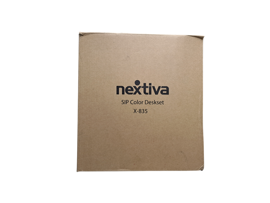 Nextiva X-835 SIP VoIP Color Desk Phone Open Box