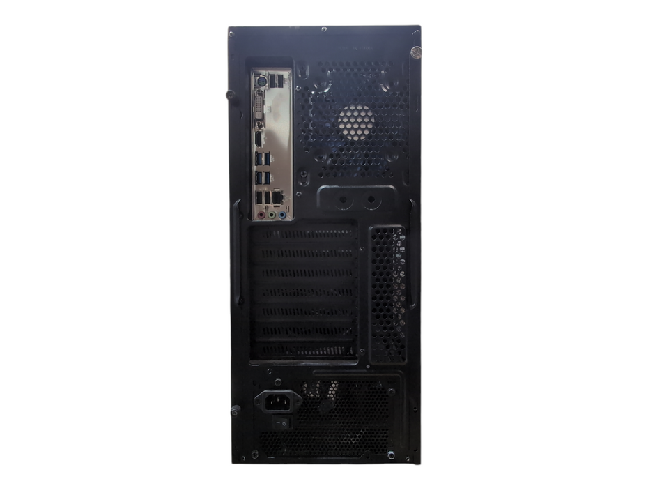 Custom PC, GIGABYTE B450M DS3H, Ryzen 5 2400G, 8GB DDR4, 256GB NVMe