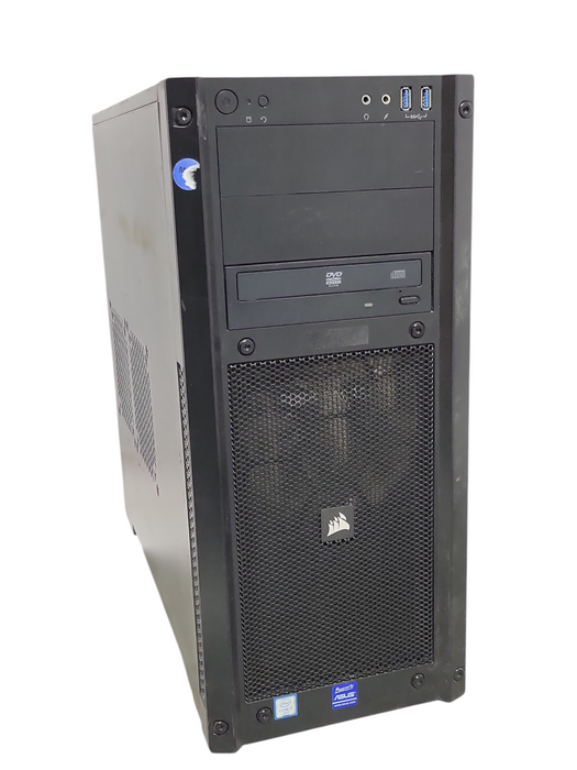 Custom/Asus Tower PC, core I7-6700 3.40GHz, 8GB DDR4, 256GB SSD, 750W PSU