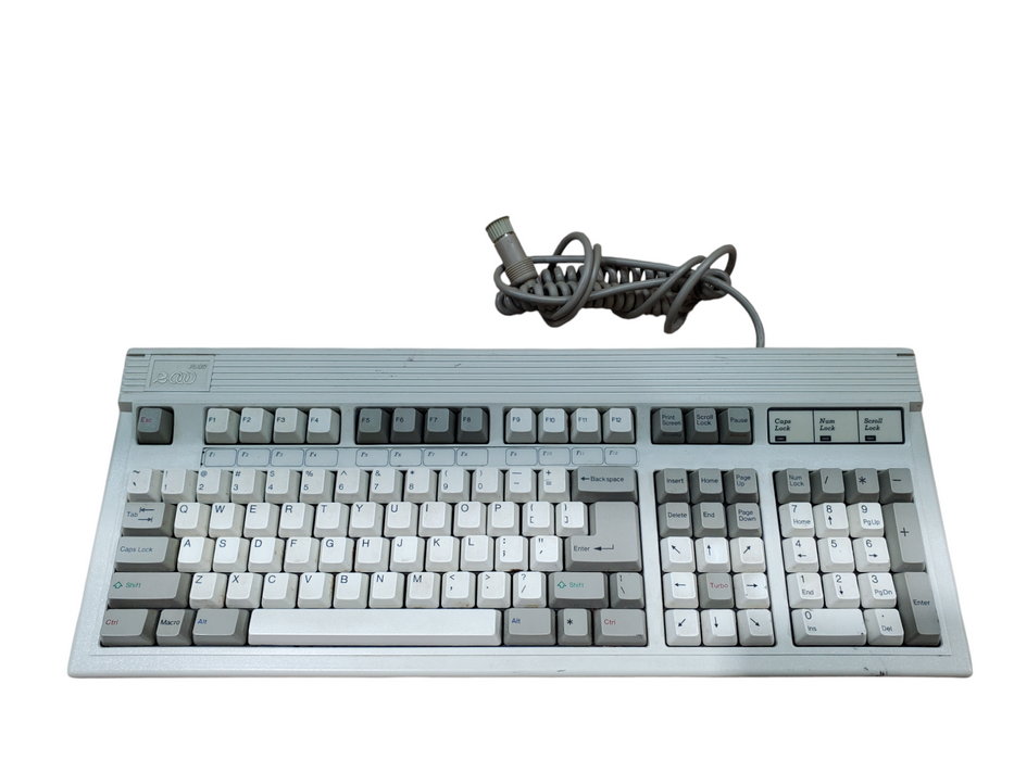 Focus FK-2000 Plus 5-Pin DIN Mechanical Keyboard *READ*