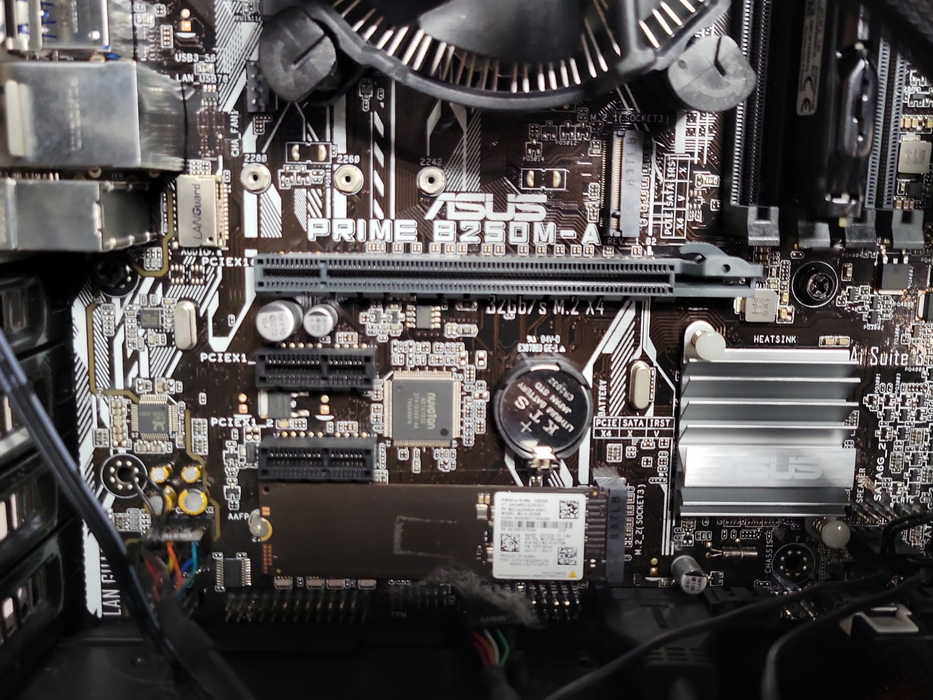 Custom/Asus Tower PC, core I5-6400 2.70GHz, 8GB DDR4, 256GB NVME, 430W PSU, READ