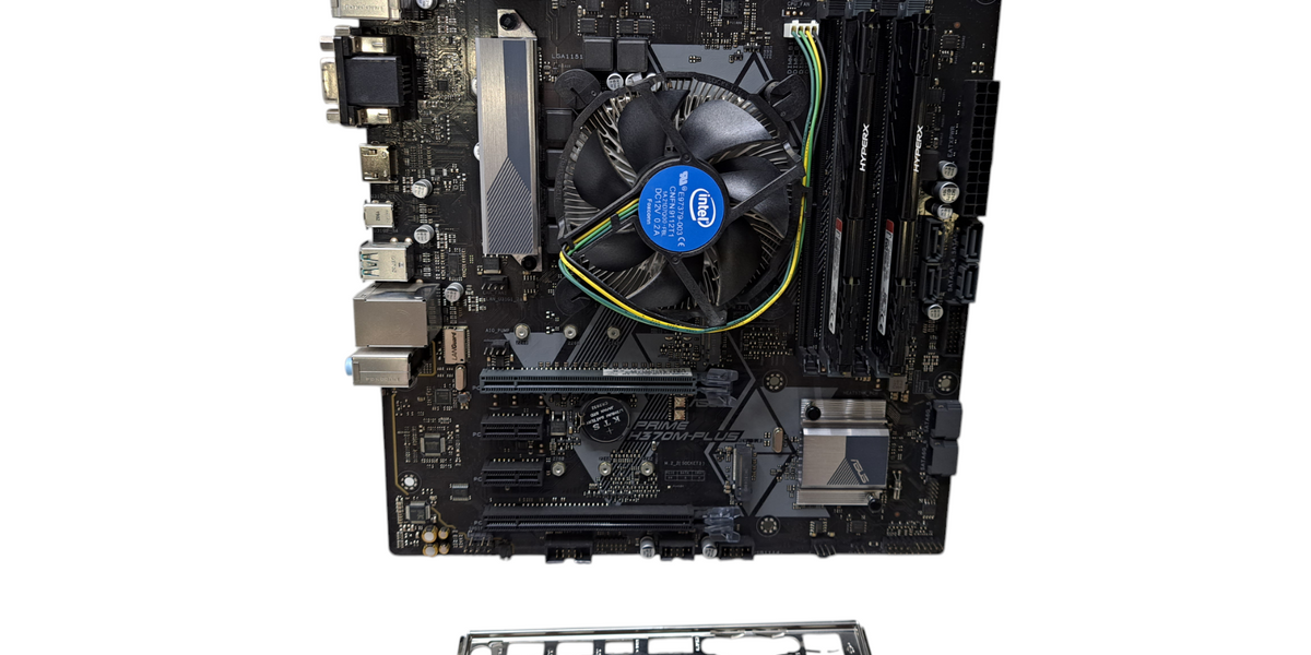 Asus PRIME H370M-PLUS Motherboard w/ Intel Core i5-9400, 16GB DDR4